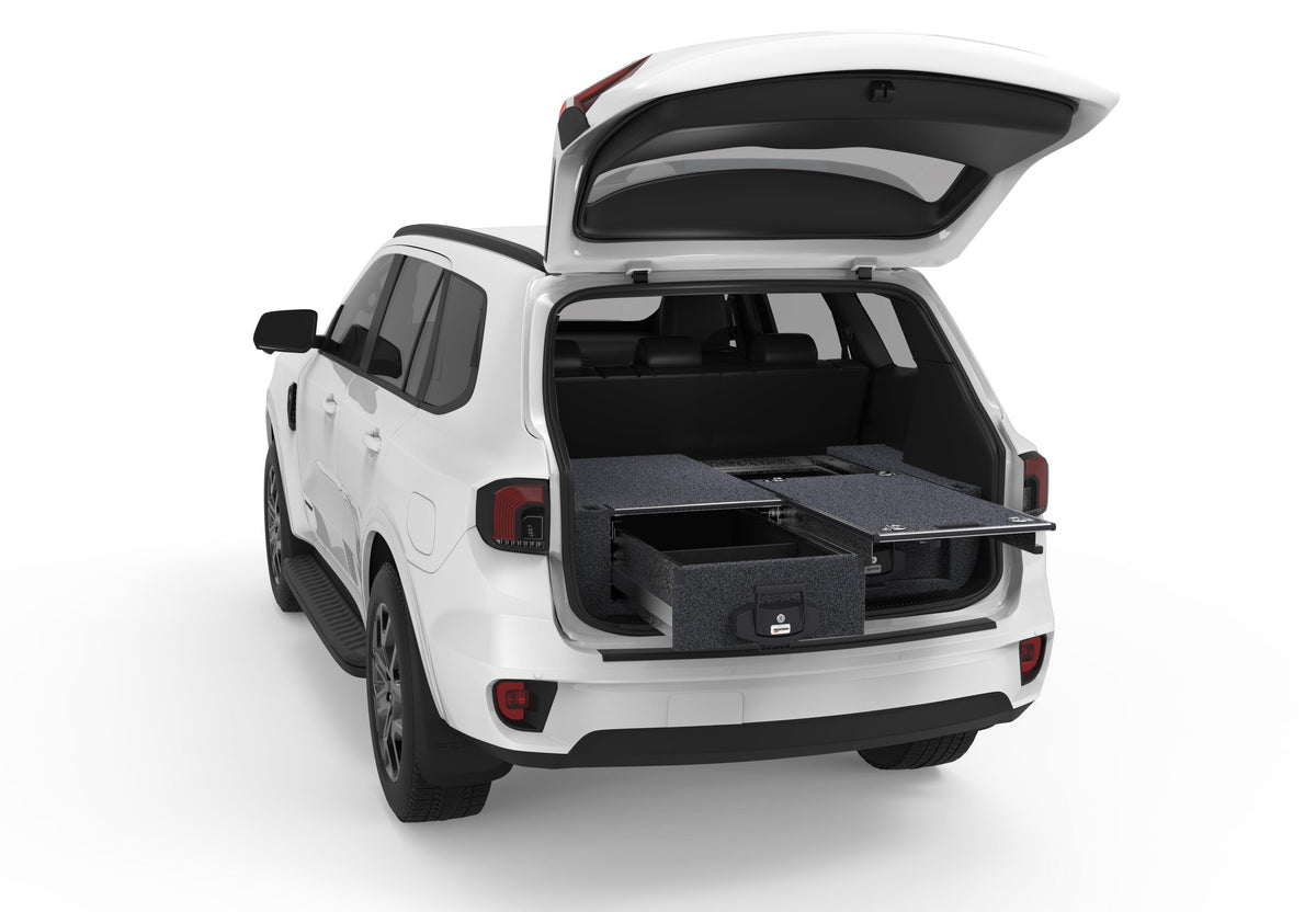 Single Roller Floor Drawers - Ford Everest Wagon 10/2022-current
