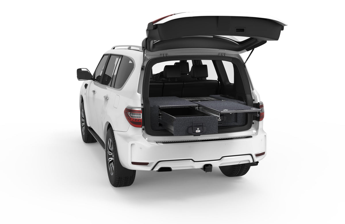 Single Roller Floor Drawers - Nissan Patrol Y62 Wagon 01/2011-current