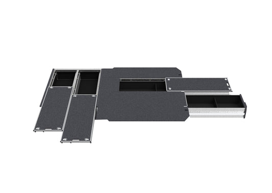 Dual Roller Floor Side Drawers & Single Roller Floor Rear Drawers - Toyota Hiace Van 05/2019-current