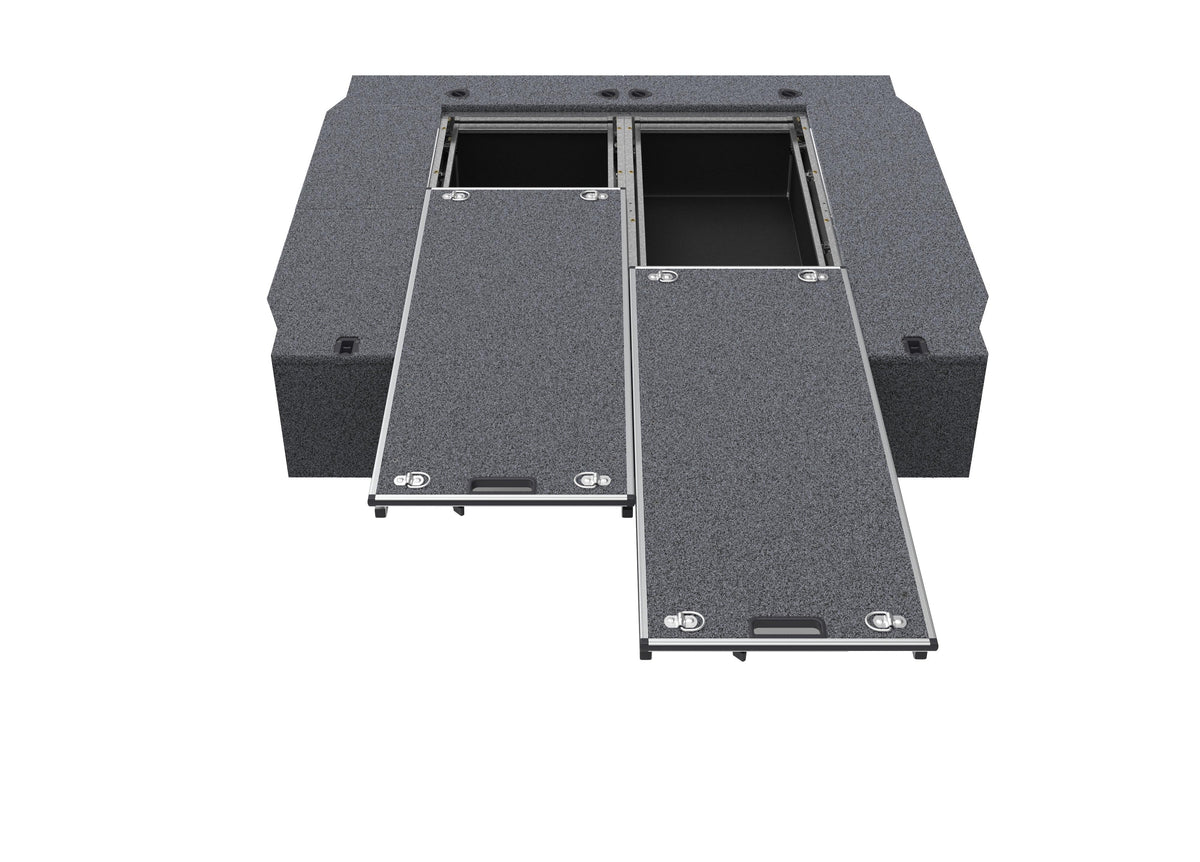 Dual Roller Floor Drawers - Ldv T60 Dual Cab 10/2017-current