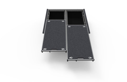 Dual Roller Floor Drawers - CRDRFDUAL1250FKMODKIT