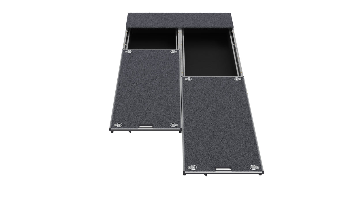 Dual Roller Floor Drawers - Toyota Hiace Van 05/2019-current