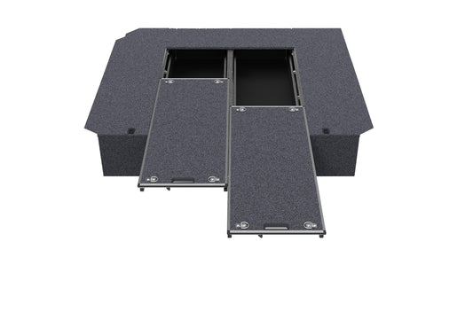 Dual Roller Floor Drawers - Toyota Hiace Van 01/2005-04/2019