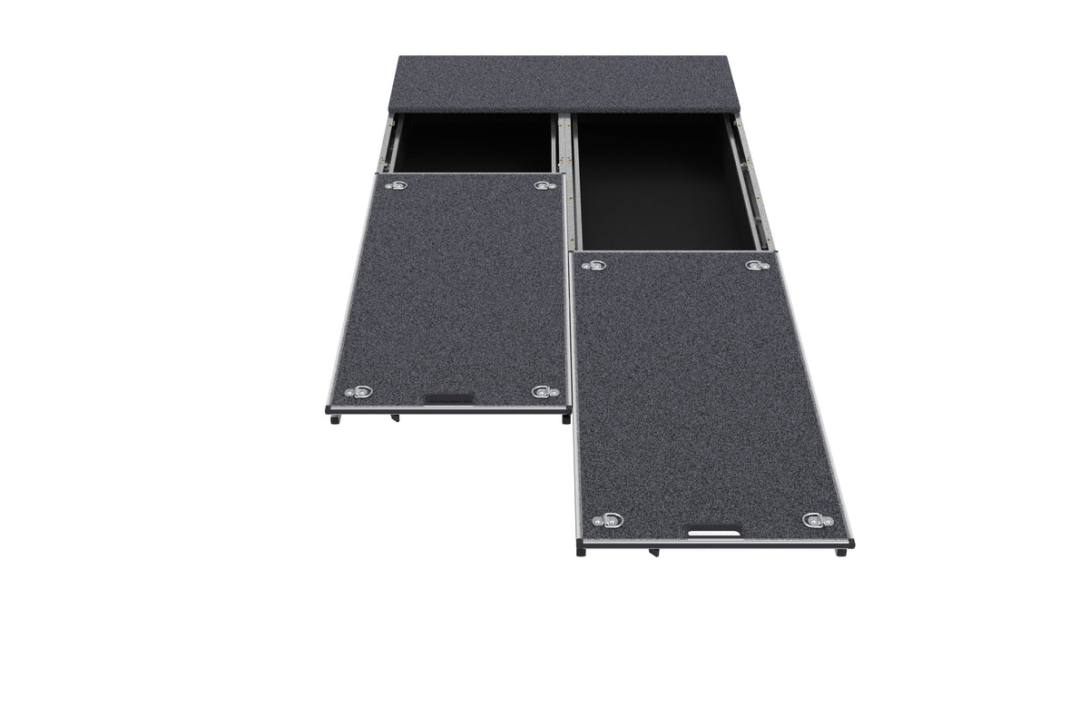 Dual Roller Floor Drawers - CRDRFDUAL1720X1200FKMODKIT