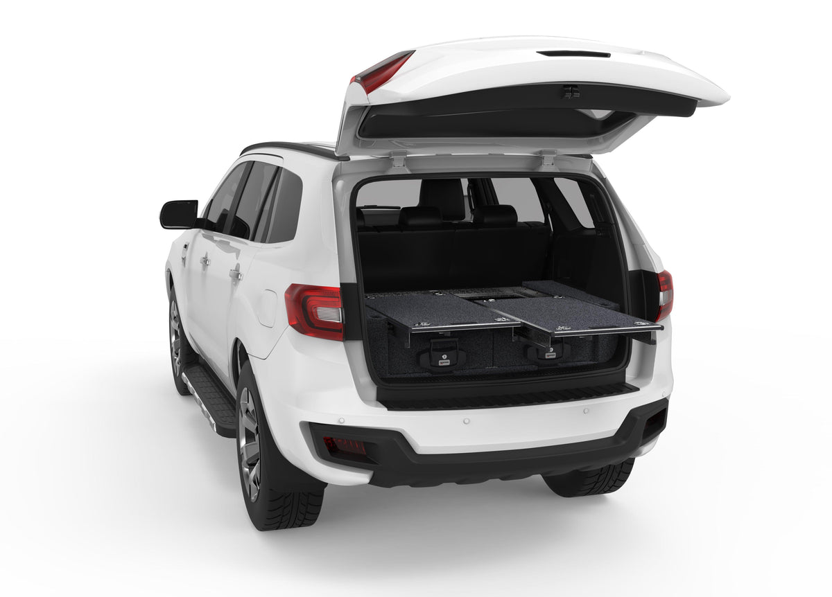 Dual Roller Floor Drawers - Ford Everest Wagon 01/2016-09/2022