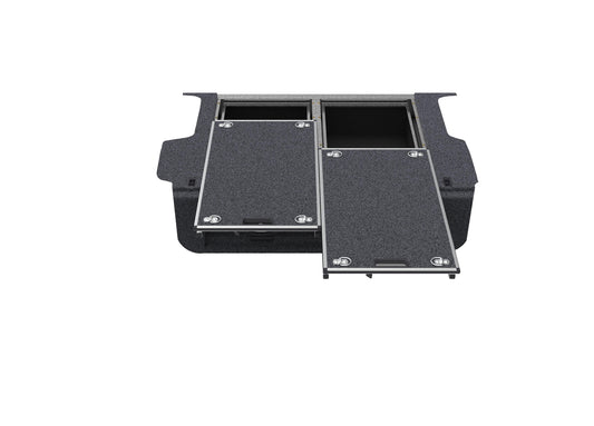 Dual Roller Floor Drawers - Toyota Landcruiser Prado 150 Series Gxl/vx/kakadu Wagon 11/2009-current