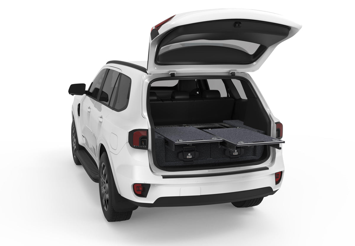 Dual Roller Floor Drawers - Ford Everest Wagon 10/2022-current