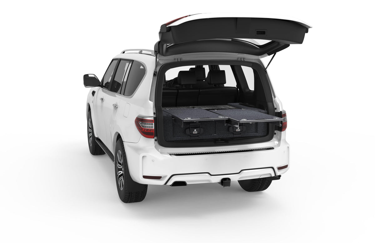Dual Roller Floor Drawers - Nissan Patrol Y62 Wagon 01/2011-current